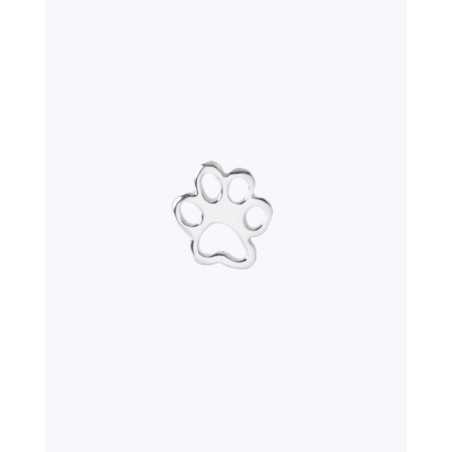 KOPEK Earring | Dog footprint in silver - moon