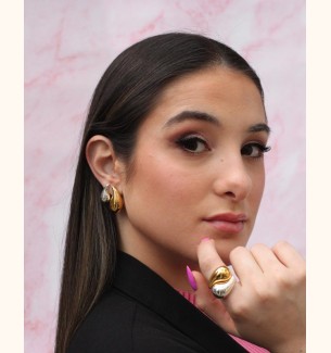 Daliah Maxi Gold Earrings