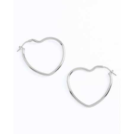 Aros HEART Midi | Heart shaped jewelry - moon