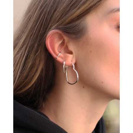 Aros HEART Midi | Heart shaped jewelry - moon