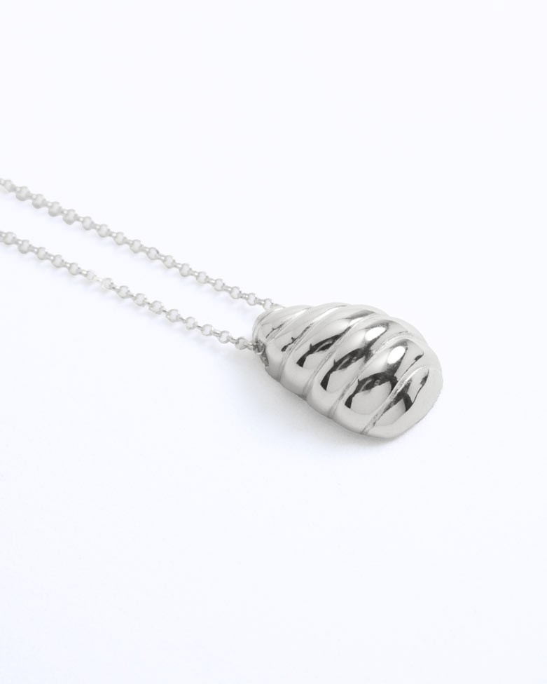 Collar DALAI | Collar de plata con motivo clásico para mujer - moon