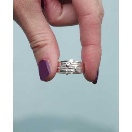 ZOBE ring | Moon, Star and Sun Style Weekly | moon