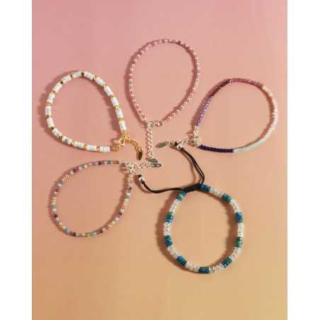 Pulsera DUTSE | Pulsera en Plata de Ley con Piedras Turmalina - moon