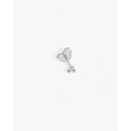 Pendientes SURA | Pendientes mini en plata tres bolitas - moon