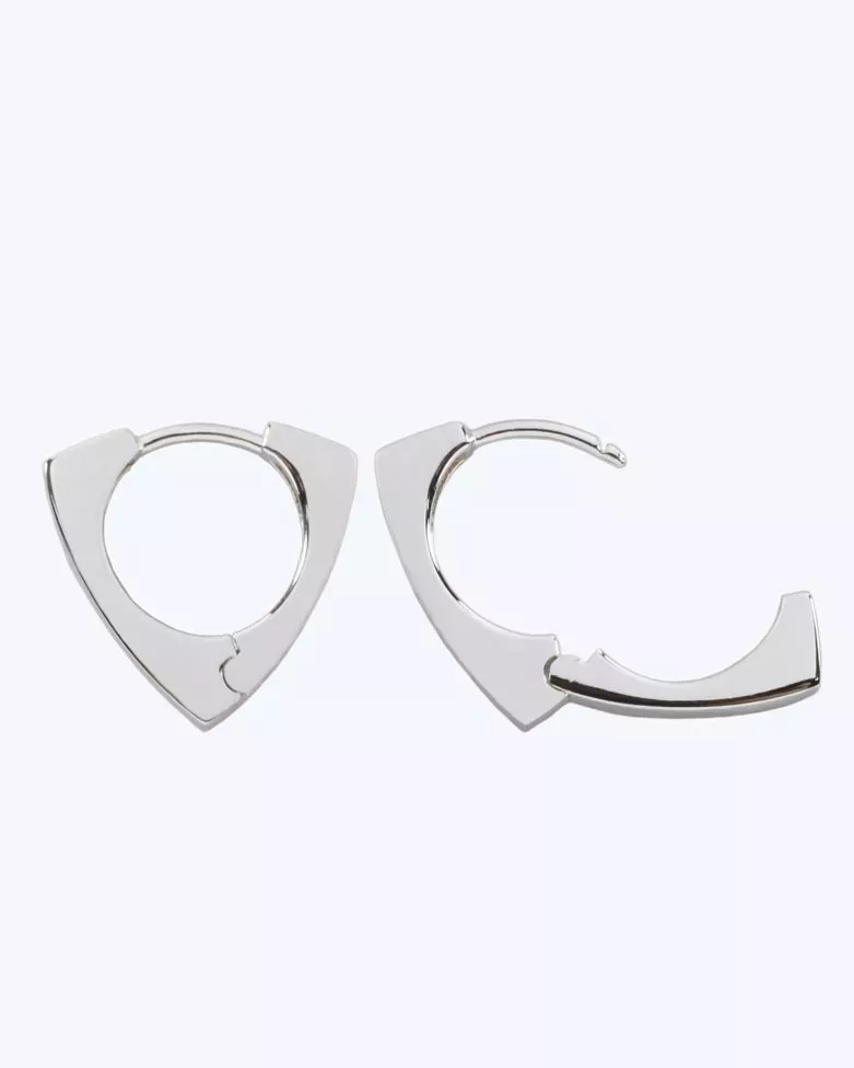Pendientes TALA | Pendientes geométricos en plata de ley – moon