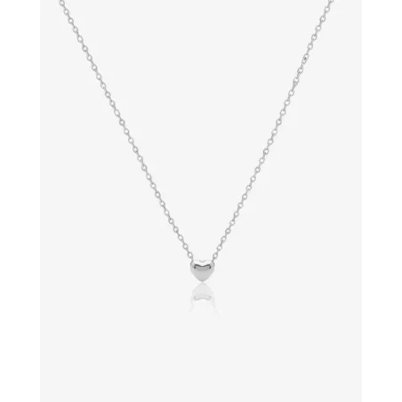 Collar de Plata de Ley con Corazón | moon
