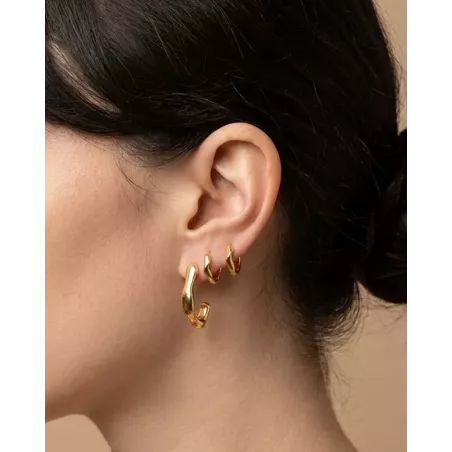 Zafra Gold Earrings