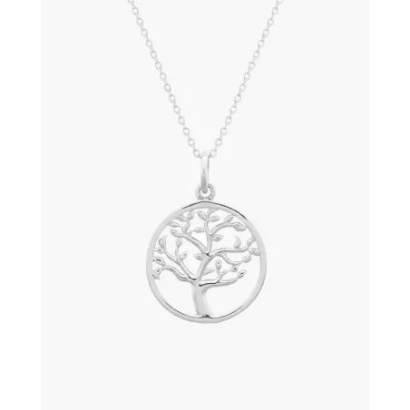 KATRIN Silver Necklace | Tree of Life Necklace in Sterling Silver - moon