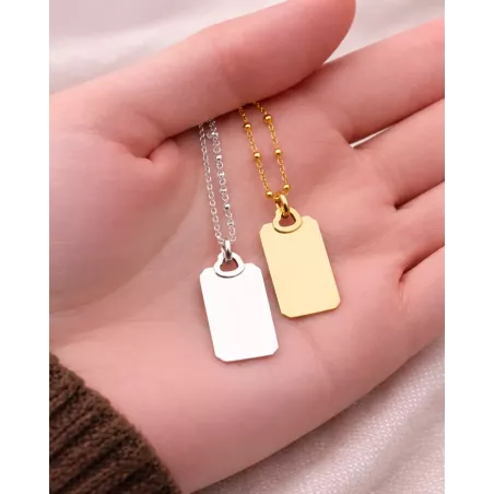 Personalized Engravable Necklace | Names or Handwritten Letters - moon