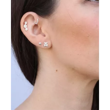 Piercing KRYLA plata | Osito en Plata de Ley 925 - moon