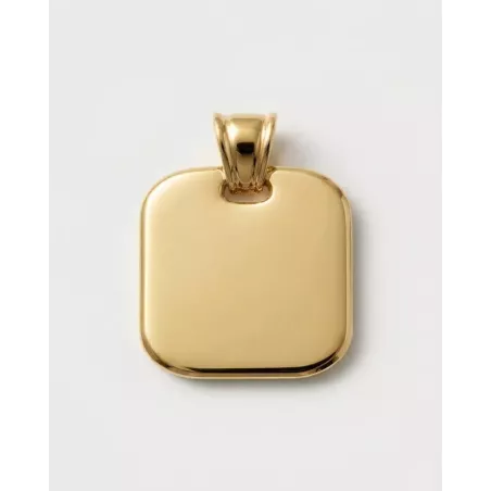 copy of Charm Colgante Cudrado Grabable Plata