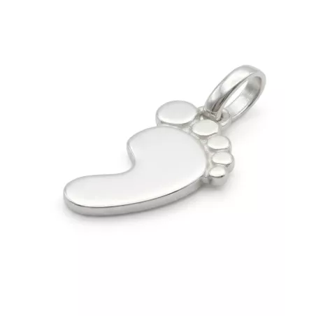 Colgante Huella Personalizable en Plata de Ley | Grabado - moon