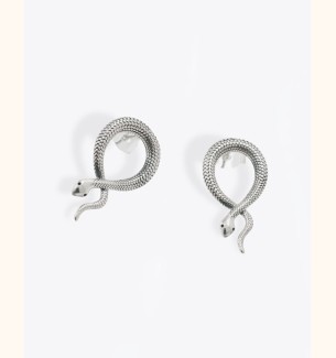Pendientes HIDRA | Pendientes en plata con forma serpiente - moon