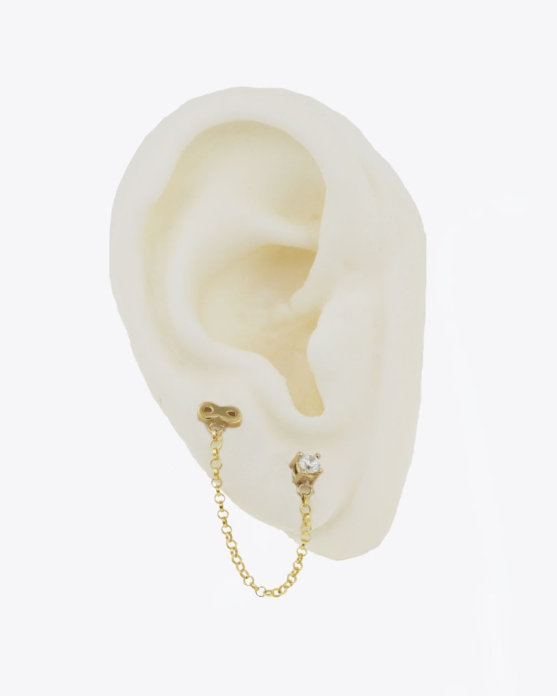 Hadir Gold Earring