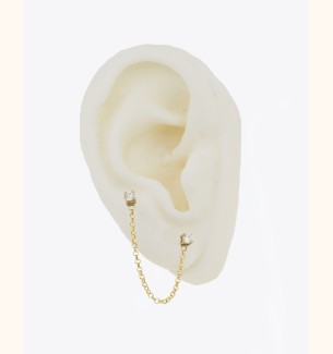 Ayali Gold Earring