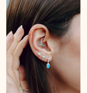 Mint earrings