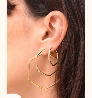 Luffy Gold Earrings