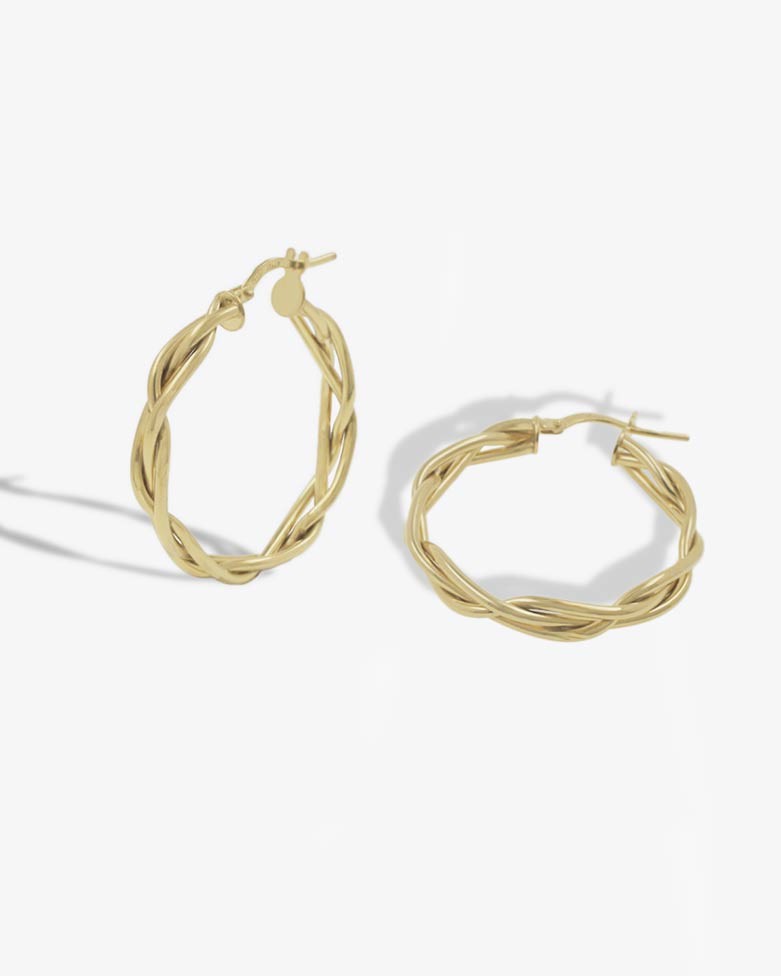 Shere Gold hoops