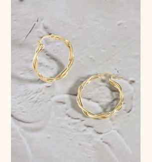 Shere Gold hoops