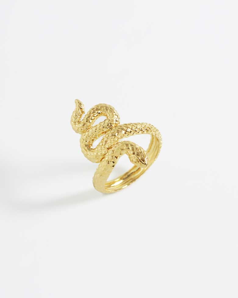 Gold Mamba Ring