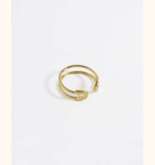Gold Rockola Ring