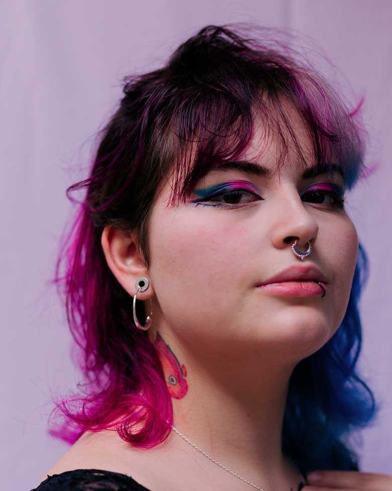 Aros MARA | Pendiente en plata forma de aro abierto - moon